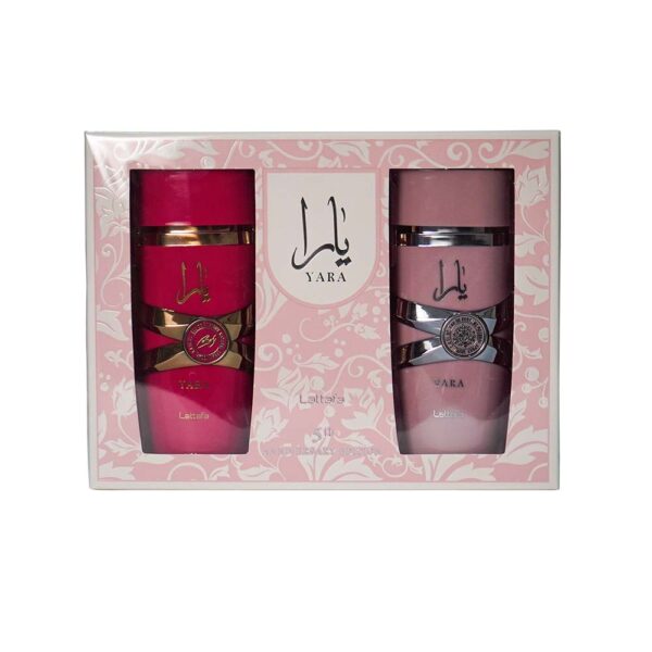 LATTAFA YARA ROSA + YARA CANDY KIT 2PCS