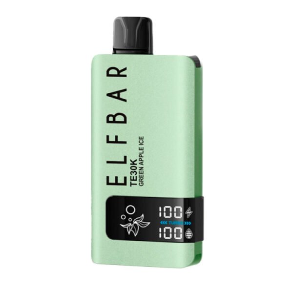ELFBAR TE 30000 GREEN APPLE ICE
