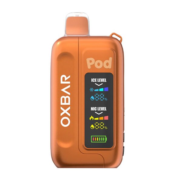 OXBAR 35000 ICE NIC STRAWBERRY ORANGE PO
