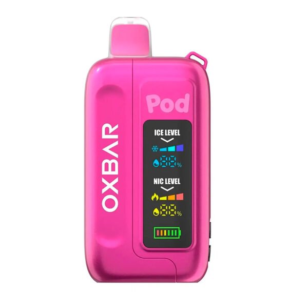 OXBAR 35000 ICE NIC PINK STRAWBERRY BURS
