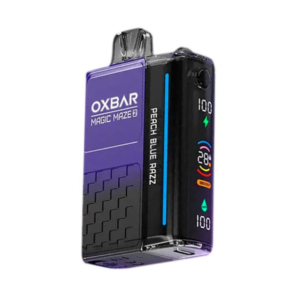 OXBAR 30000 MAGIC MAZE PEACH BLUERAZZ
