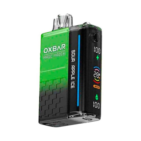 OXBAR 30000 MAGIC MAZE SOUR APPLE ICE