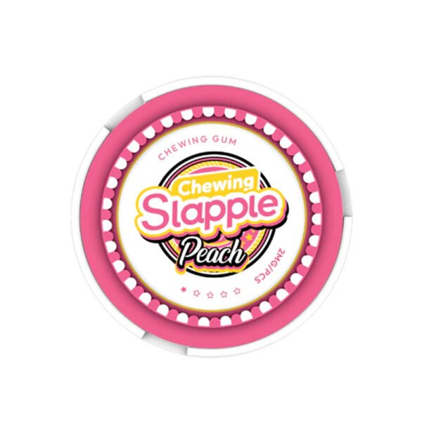 SLAPPLE CHEWING PEACH BBG 2MG 40PCS