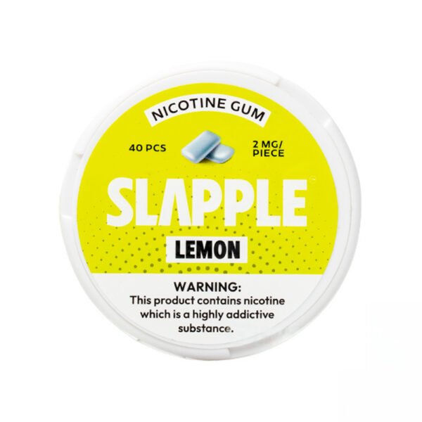 SLAPPLE CHEWING LEMON BBG 2MG 40PCS