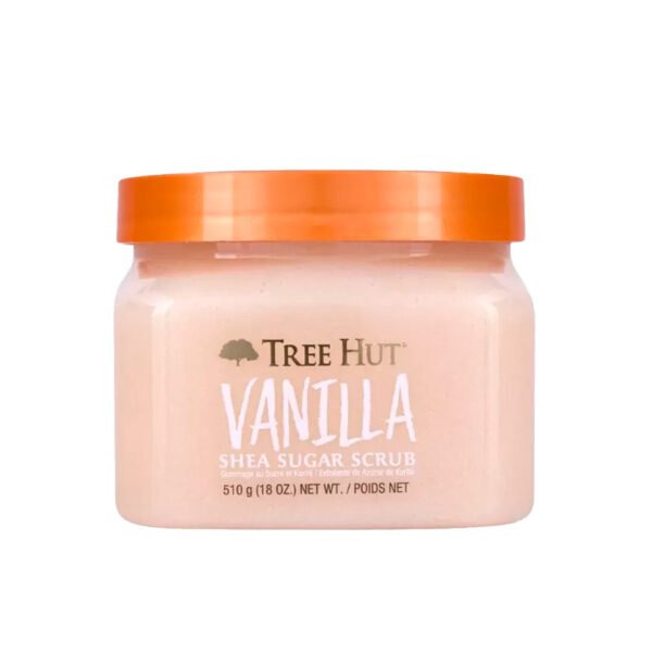 TREE HUT VANILLA SHEA SUGAR 510G
