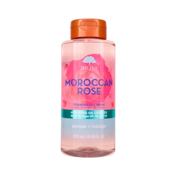 TREE HUT FOAMING GEL MOROCCAN ROSE 532ML