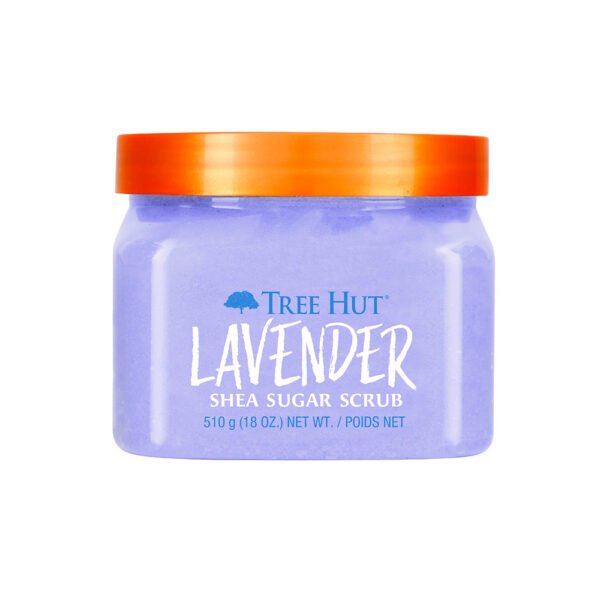 TREE HUT LAVENDER SHEA SUGAR 510G