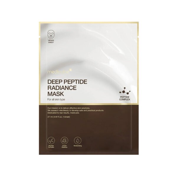 MEDICUBE DEEP PEPTIDE RADIANCE MASK 1EA