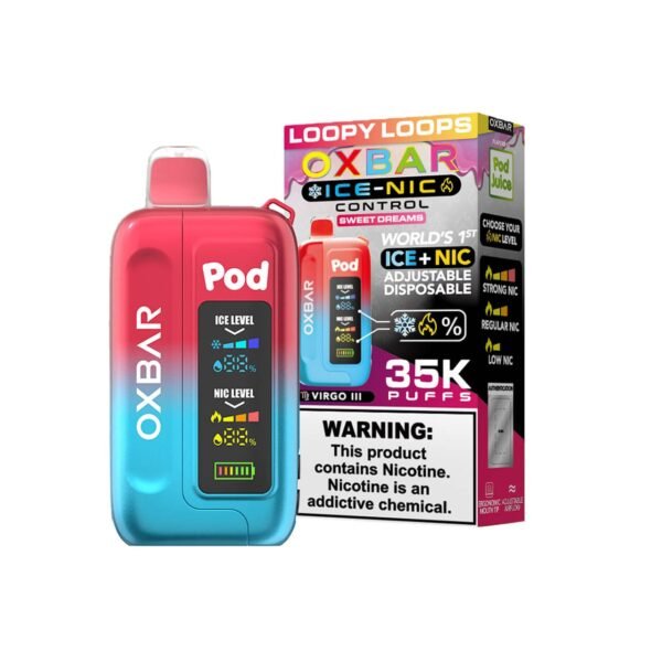 OXBAR 35000 ICE NIC LOOPY LOOPS