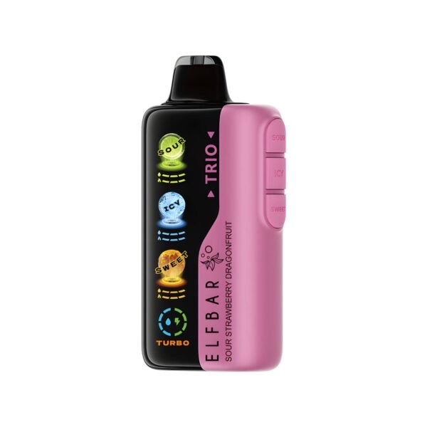 ELFBAR TRIO SOUR STRAWBERRY DRAGONFRUIT