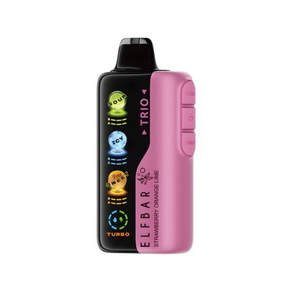 ELFBAR TRIO STRAWBERRY ORANGE LIME