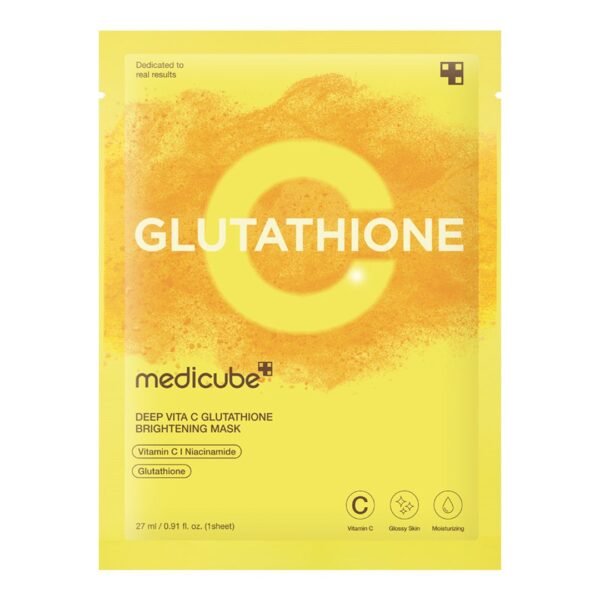 MEDICUBE DEEP VITA C GLUTATHIONE MASK 27