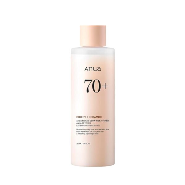 ANUA RICE 70 + CERAMIDE MILKY TONER 250M