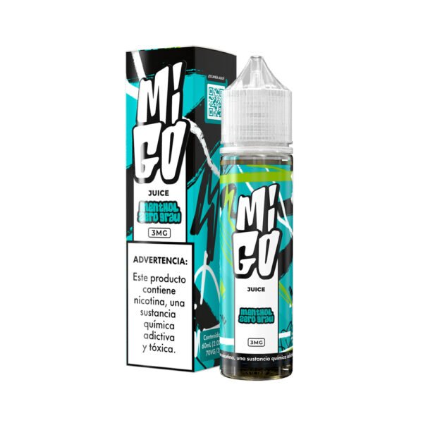 MIGO 60ML MENTHOL ZERO GRAU 3MG