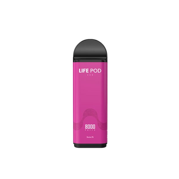 LIFE POD CARTRIDGE GRAPE ICE 8000