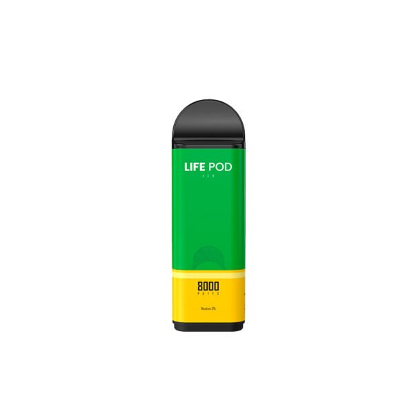 LIFE POD CARTRIDGE LEMON MINT 8000