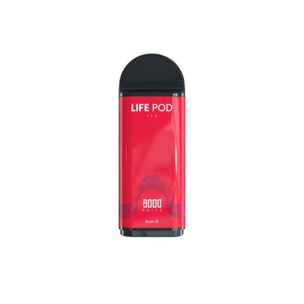 LIFE POD CARTRIDGE CHERRY BOMB 8000