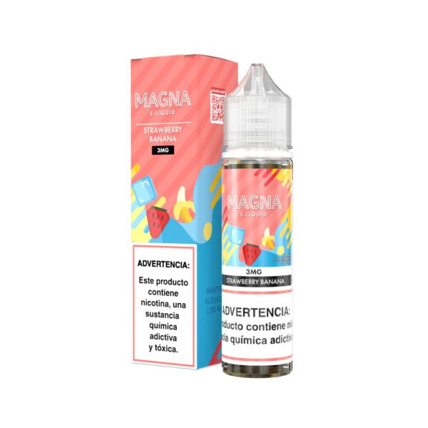 MAGNA 100ML STRAWBERRY BANANA 3MG