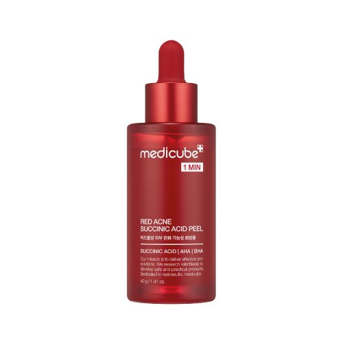 MEDICUBE RED ACNE SUCCINIC ACID PEEL 40M MEDICUBE RED ACNE SUCCINIC ACID PEEL 40M - Imagen 1