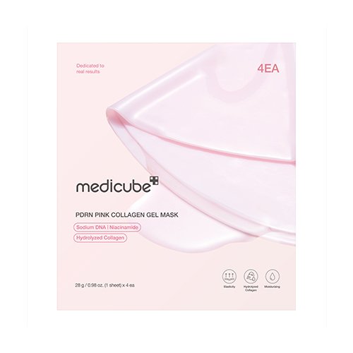 MEDICUBE MASK PDRN PINK COLLAGEN GEL 4PC MEDICUBE MASK PDRN PINK COLLAGEN GEL 4PC - Imagen 1