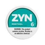 ZYN MENTHOL 6MG