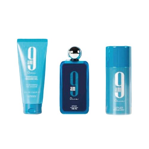 Set Afnan 9AM Dive Azul 3 Piezas Masculino