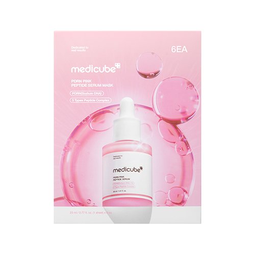 MEDICUBE MASK PDRN PINK PEPTIDE SERUM 6P