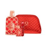 Set Orientica Lux Amber Rouge Unissex EDP 4 Peças