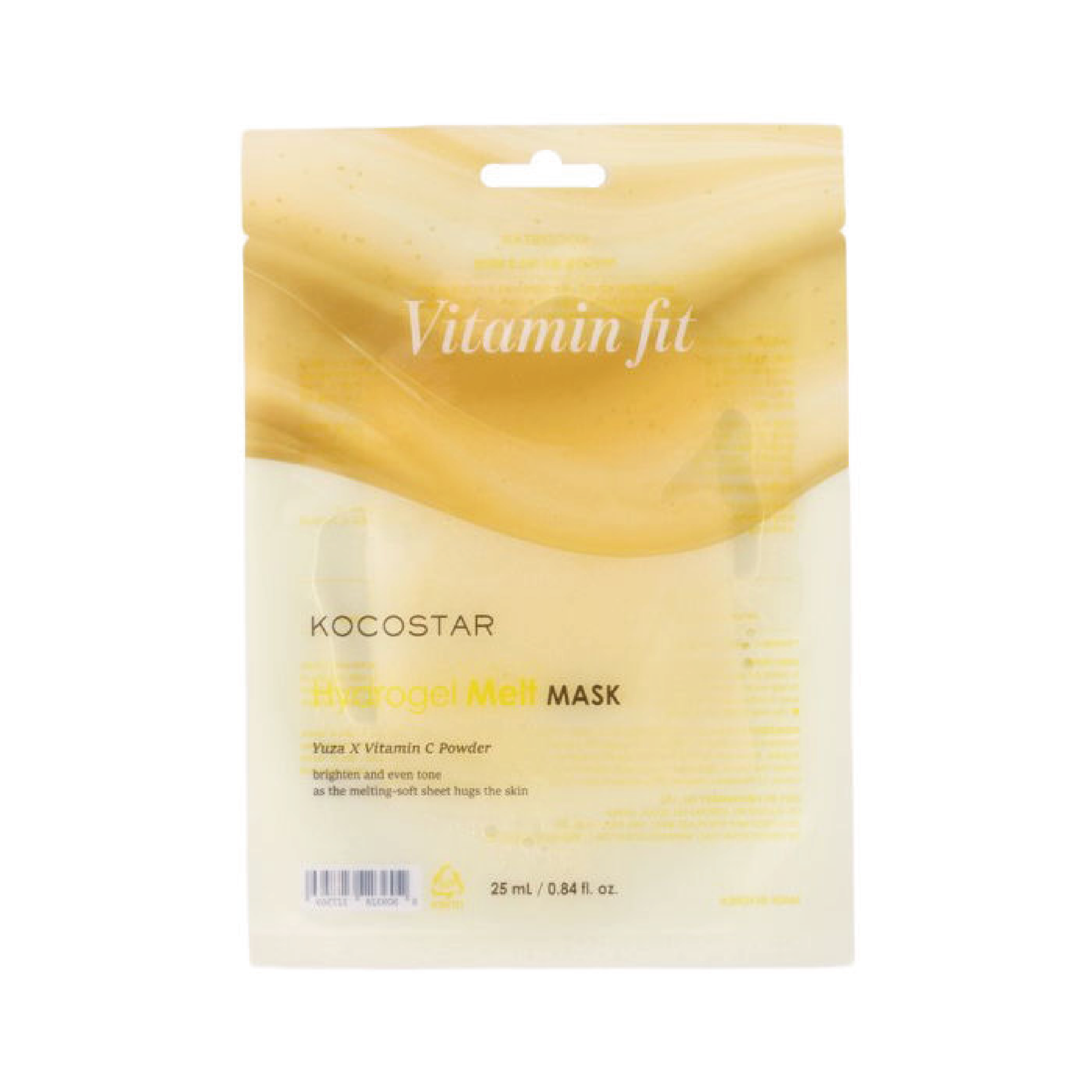 KOCOSTAR HYDROGEL MELT MASK X VITAMIN C KOCOSTAR HYDROGEL MELT MASK X VITAMIN C
