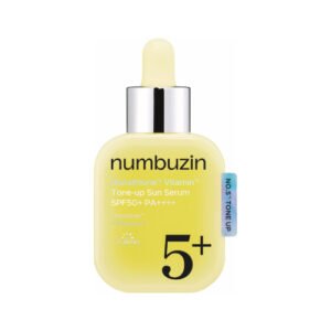 Sérum Solar Numbuzin No.5+ Glutathione Vitamin Tone-Up Sun Serum SPF50+ PA++++ de 30mL