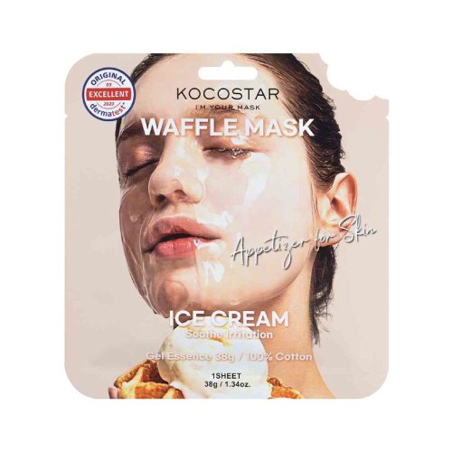 KOCOSTAR WAFFLE MASK ICE CREAM 38G 1PAD