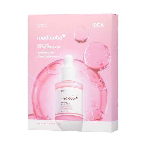 MEDICUBE MASK PDRN PINK PEPTIDE SERUM 10