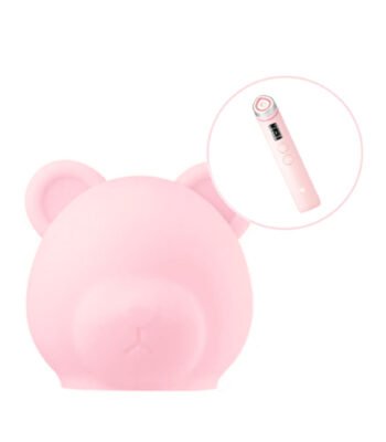 Capa Protetora de Cabeçote Medicube AGE-R Booster Pro Bear Head Pink