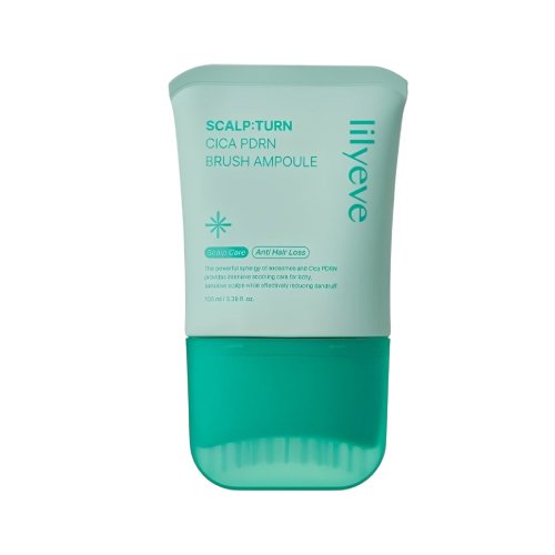 Ampola Capilar Lilyeve Scalp:Turn Cica PDRN Brush Ampoule de 100mL