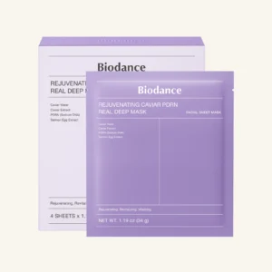 BIODANCE REJUVENATING CAVIAR PDRN REAL DEEP MASK 4PAD