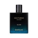 Perfume Rayhaan Nocturno Elixir Masculino EDP de 100mL