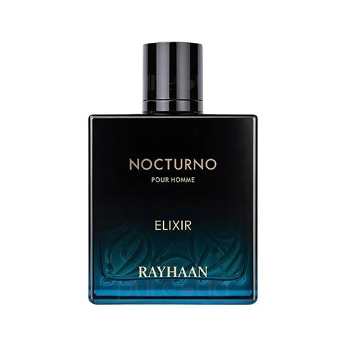 Perfume Rayhaan Nocturno Elixir Masculino EDP de 100mL