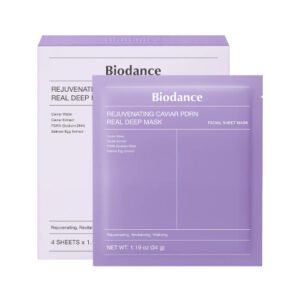 BIODANCE REJUVENATING CAVIAR PDRN REAL DEEP MASK 4PAD