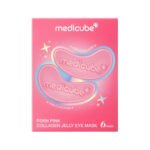 Máscaras para Olhos Medicube PDRN Pink Collagen Jelly Eye Mask de 6 pares