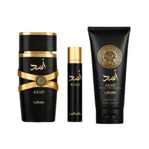 Set Lattafa Asad 3 Peças Masculino