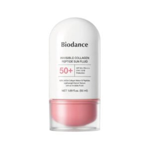 Protetor Solar Facial Biodance Invisible Collagen Peptide Sun Fluid de 50mL