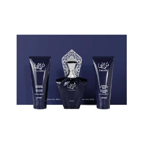Set Afnan Turathi Blue Man 3 Piezas Masculino