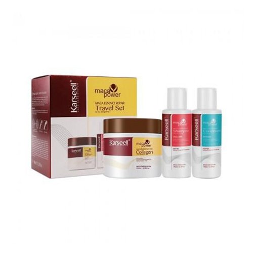 Kit Karseell Maca Essence Repair Travel com 3 peças