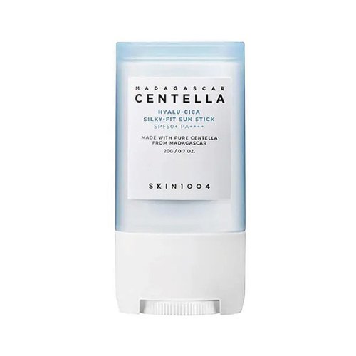 Protetor Solar em Bastão SKIN1004 Madagascar Centella Hyalu-Cica Silky-Fit Sun Stick SPF50+ PA++++ de 20g