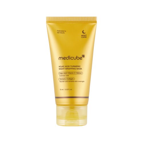 Máscara Medicube Kojic Acid Turmeric Night Wrapping Mask de 75mL