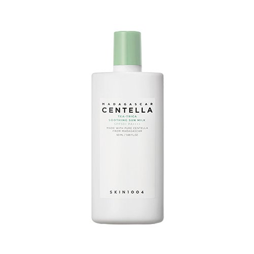 Protector Solar Facial SKIN1004 Madagascar Centella Tea-Trica Soothing Sun Milk SPF50+ PA++++ de 50mL