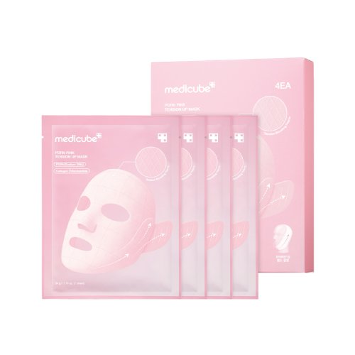 MEDICUBE MASK PDRN PINK TENSION UP 4PC