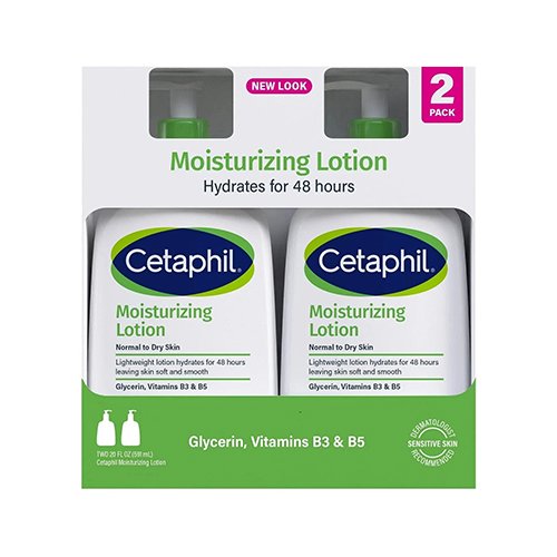 Kit Cetaphil Moisturizing Lotion de 2 unidades de 591mL