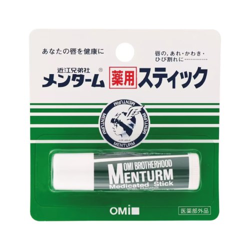Protetor Labial Omi Brotherhood Menturm Medicated Stick de 4g