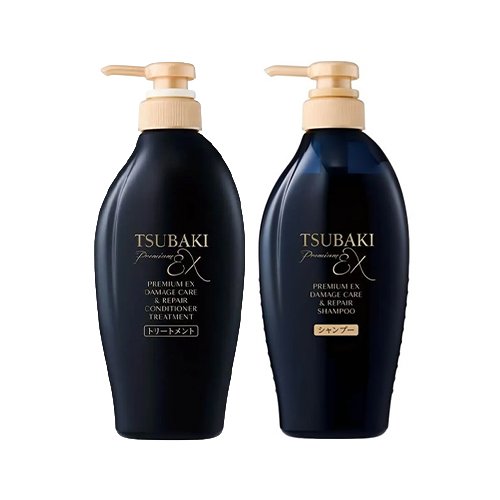 Kit Capilar Tsubaki Premium EX Damage Repair Shampoo + Acondicionador de 400mL